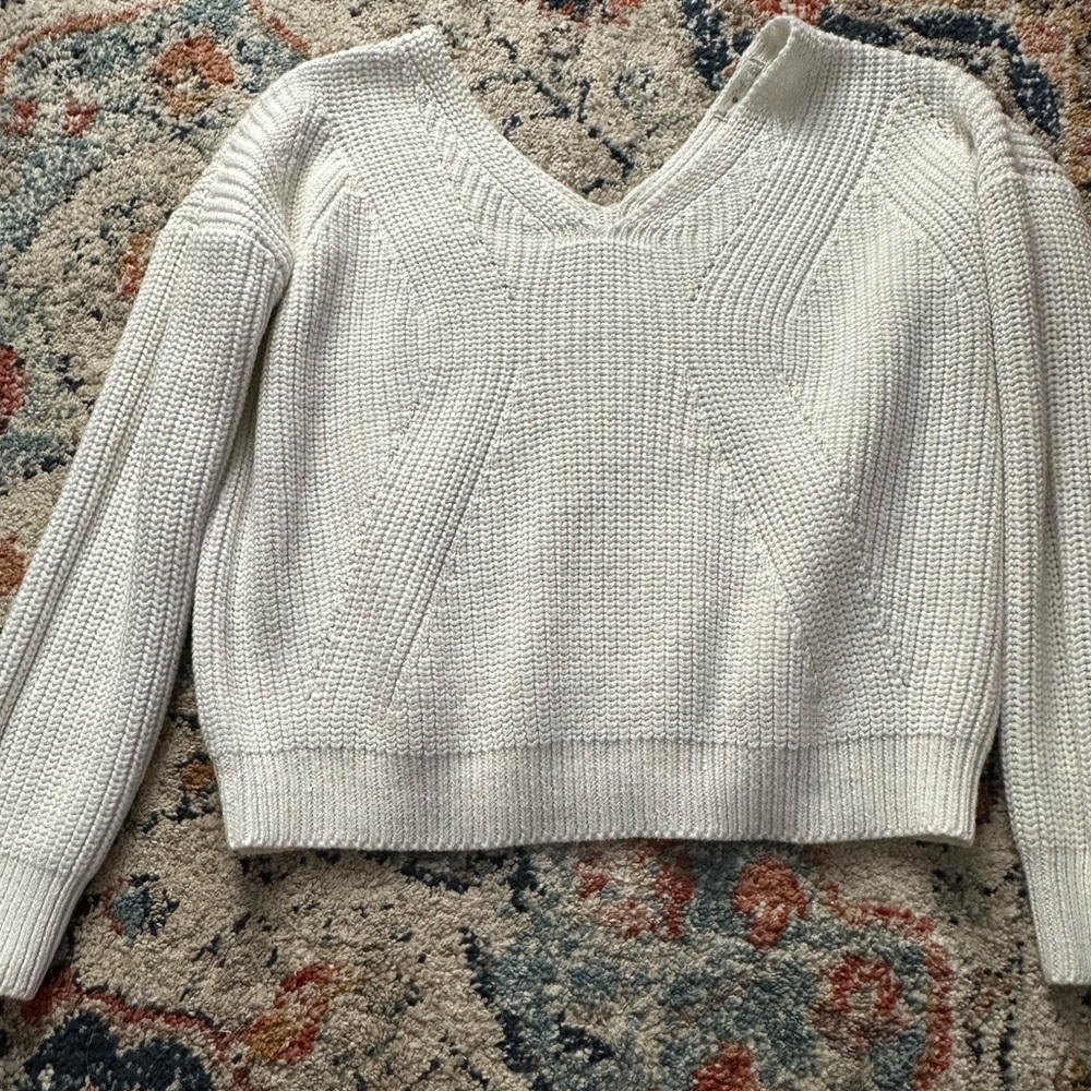White sweater